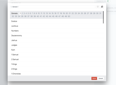 Verses Craft CMS Plugin